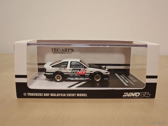 Inno64 Toyota Sprinter Trueno AE86 TechArt's 1/64