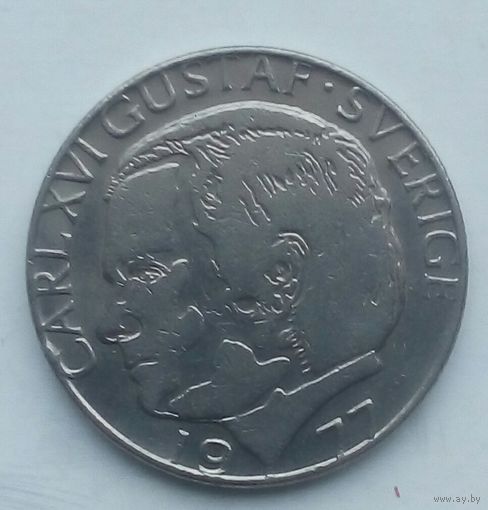 1  крона  Швеции 1977