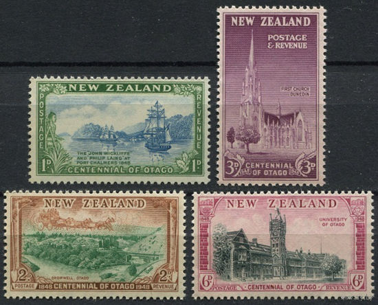 Новая Зеландия 1948 ** серия 4 марки