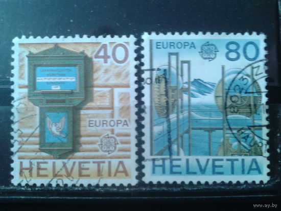 Швейцария 1979 Европа, почта Полная серия