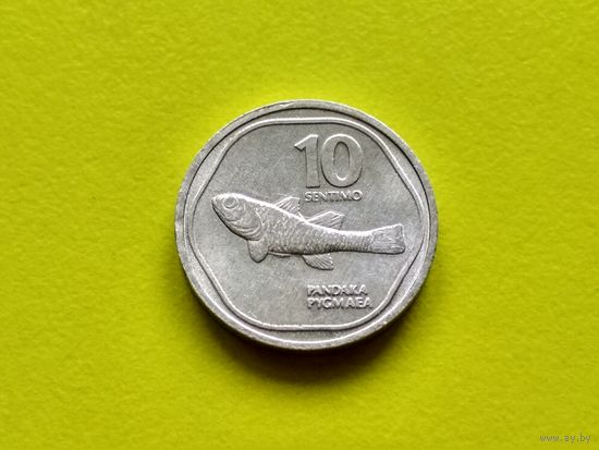 Филиппины. 10 сентимо 1991.