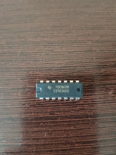 Микросхема CD4030BE   (8 шт.)