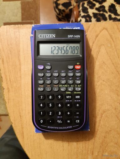 Инженерный калькулятор Citizen SRP 145 NPU.