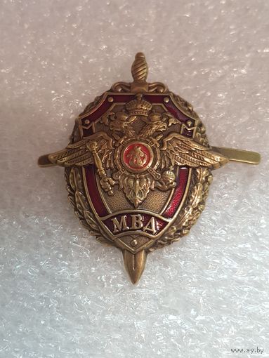 Кокарда МВД Россия*