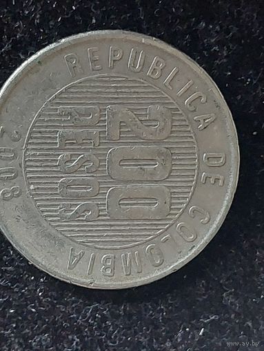 200 песо колумбия 2008