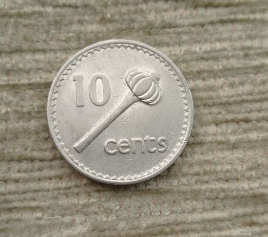 Werty71 Фиджи 10 центов 1990