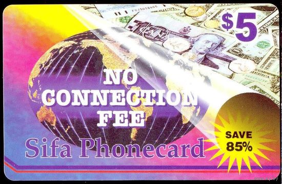 Телефонная Карта пополнения 5.00$