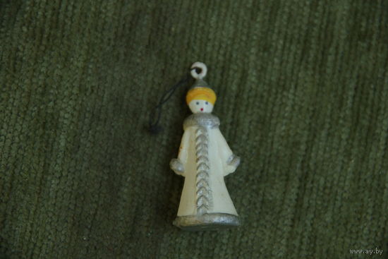 Елочная игрушка " Снегурочка - мини )   3,6 см