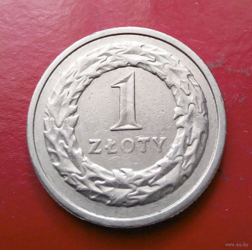 1 злотый 1991 Польша #07