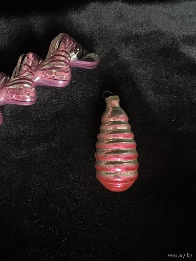 Елочная игрушка СССР Пирамидка К.20