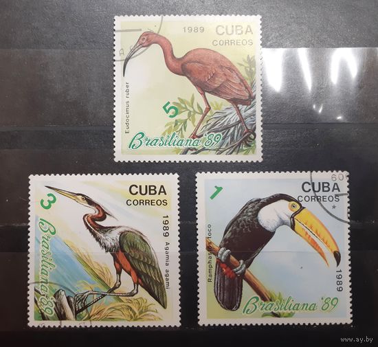 Куба. 1989 год. Фауна. Птицы (407)