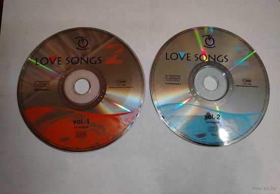 Зарубежная музыка 1 и 2 части. CD диск.