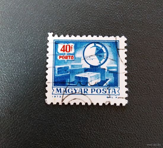 Марка Венгрия 1973 год Стандарт