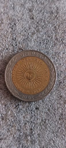 Аргентина 1 песо 1995