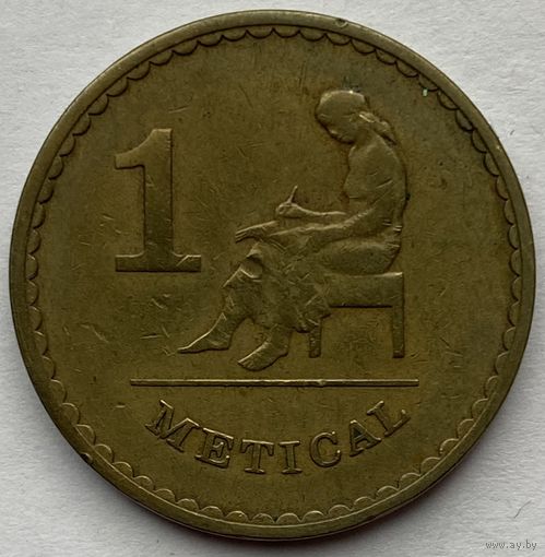 Мозамбик 1 метикал 1980 г.
