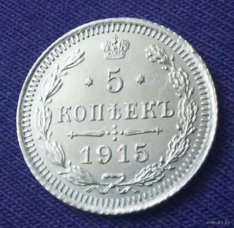 5 копеек 1915 года.