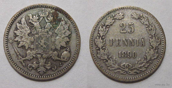 25 пенни 1890