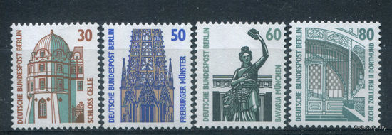 Берлин - 1987г. - Достопримечательности. Стандарты - полная серия, MNH [Mi 793-796] - 4 марки