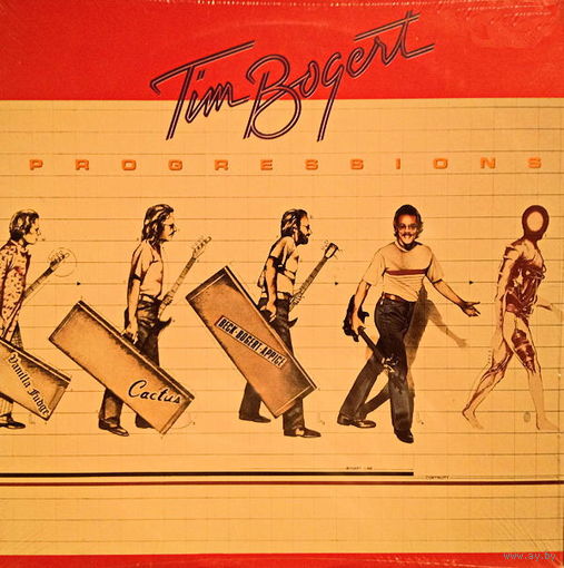 Tim Bogert (ex. VANILLA FUDGE, CACTUS) - Progressions - LP - 1981