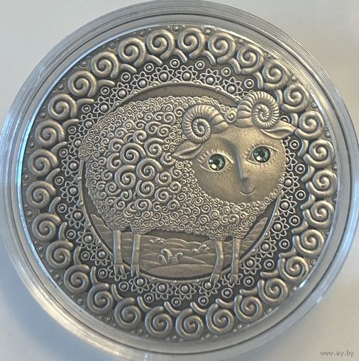 ОВЕН, 20 РУБЛЕЙ, 2009 ГОД, Ag925