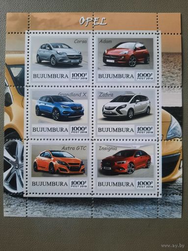 Бурунди 2018. Буджумбура. Автомобили Opel