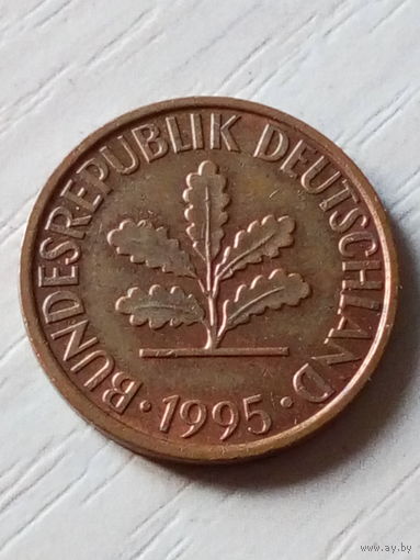 ФРГ 2 пфеннига 1995г./D/