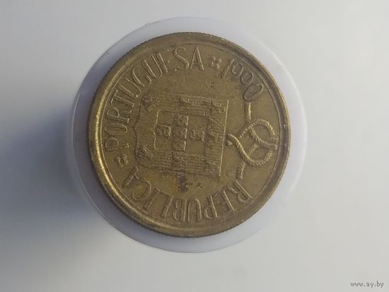 5 эскудо Португалия 1990  год  лот 43