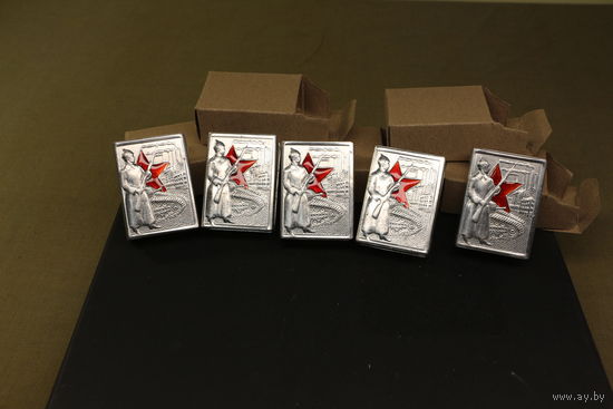 Спичечницы Красноармеец. одним лотам. Распродажа коллекции вещей. С РУБЛЯ! АУКЦИОН!