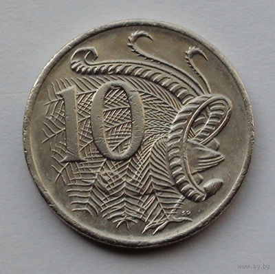 Австралия 10 центов. 2001 г.