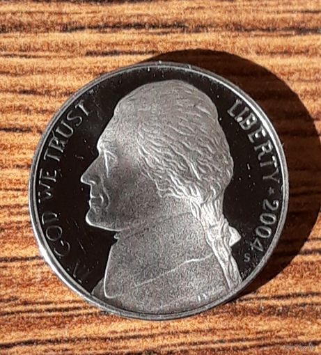 5 центов  2004 США  МД САН ФРАНЦИСКО  S. ЮБИЛЕЙКА