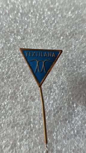 Значок знак Textilana тяжелый