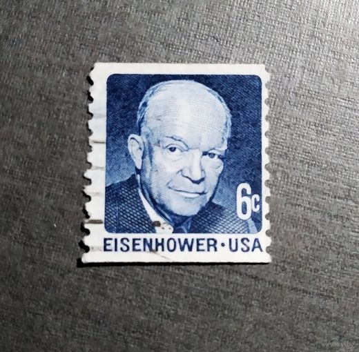 Марка США 1970 год Эйзенхауэр