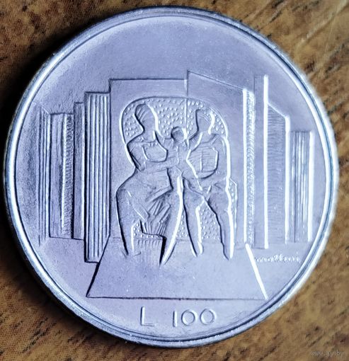 Сан-Марино 100 лир 1976 UNC