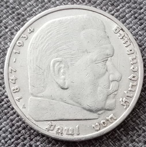 5 рейхсмарок 1936 А