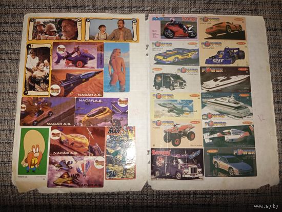 Наклейки 90-х Лот 10