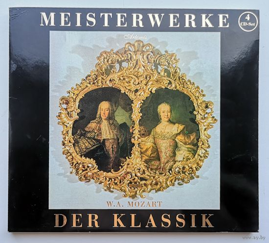 Meisterwerke der Klassik. Моцарт. Комплект из 4 СД.