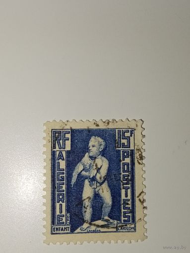 Алжир  марка  1952