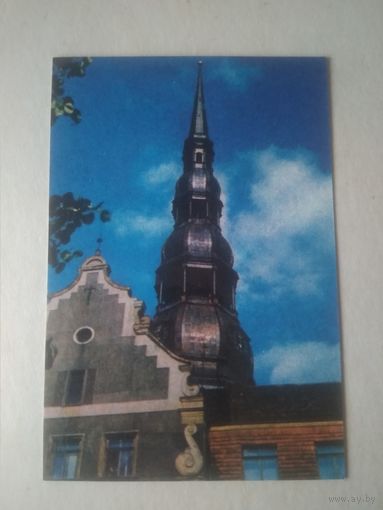 Карманный календарик . Прибалтика. 1979 год