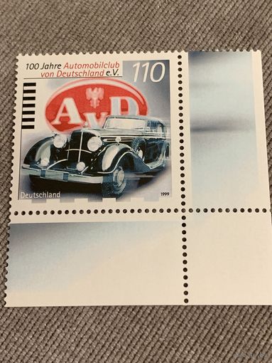 Германия 1999. 100 летие автомобиля. Полная серия
