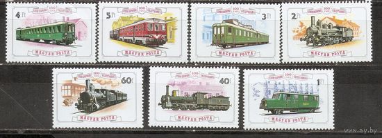 ФФ2 Венгрия 1976 Локомотивы