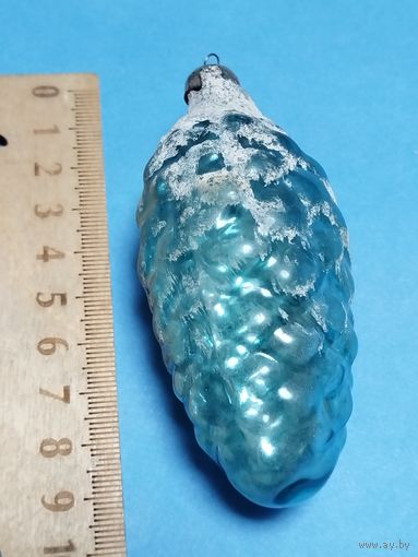 Ёлочная игрушка. Шишка. С рубля