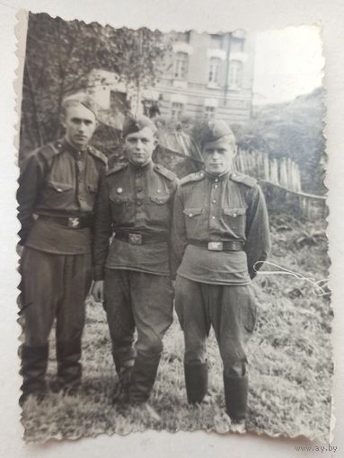 Советские солдаты. Фотография. Фото СССР