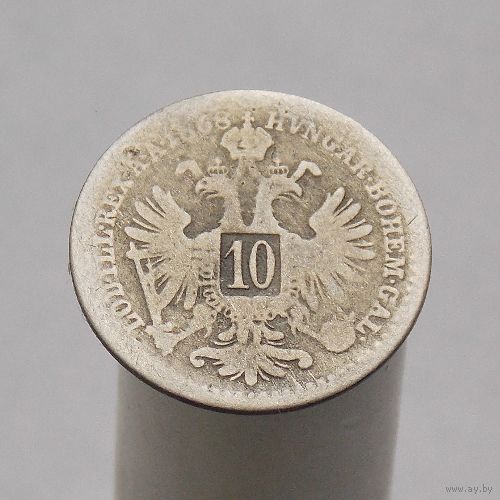 Австро-Венгрия 10 крейцеров 1872