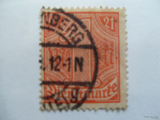 1920 Рейх. DR-DI Mi.22 Германия