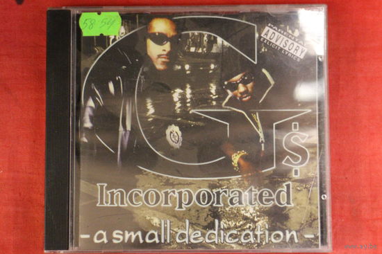 G's Incorporated - A Small Dedication (1997, CD)