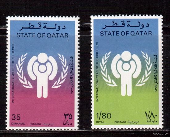 Катар-1979,(Мих.749-750) ** ,  Год ребенка,