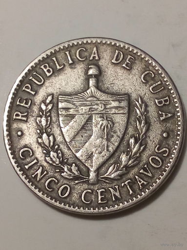 5 сентаво Куба 1961 год