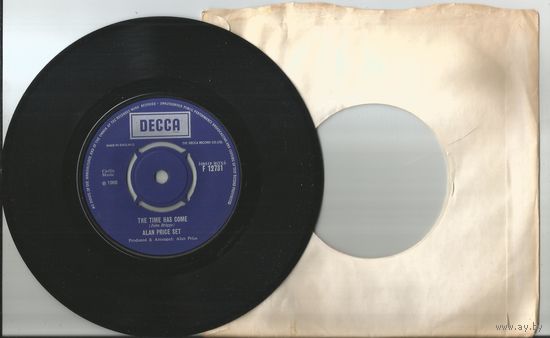 ALAN PRICE SET - Don't Stop The carnival/ The Time Has Come (1968 ENGLAND 7" винил сингл)
