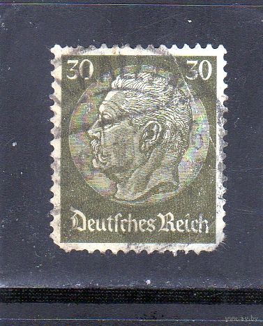 Немецкий рейх.Ми-490.Поль фон Гинденбург (1847-1934), второй президент.1933.