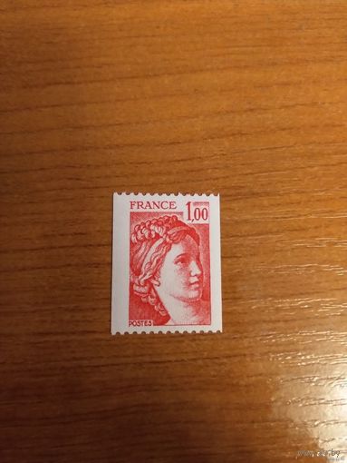 1981Франция Сабина рулонная MNH**(2-14)